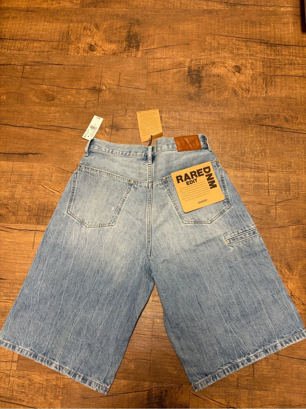 Pacsun Rare Denim Light Blue Distressed Denim Jean Shorts